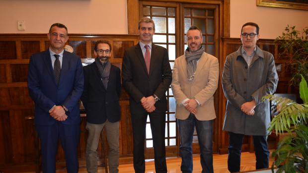 Álvaro Gutiérrez, con las mancomunidades de La Sagra