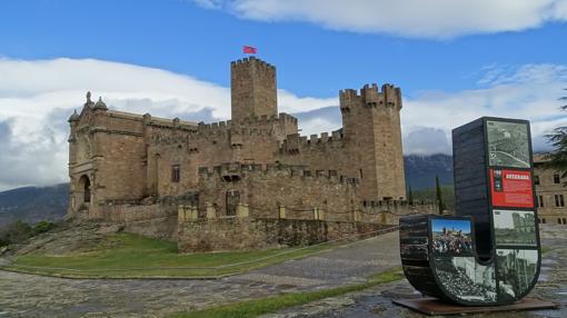 Castillo de la localidad de Javier, en Navarra