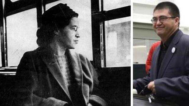 Rosa Parks Parks (izquierda) y Sánchez Mato (derecha)