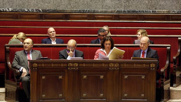 Los concejales del PP de Valencia, en una imagen de archivo