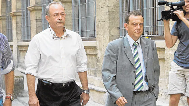 El fiscal Pedro Horrach y el juez José Castro, en una imagen de archivo