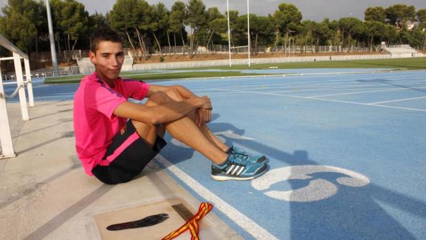 Lucas Búa se ha quedado a tres décimas de batir el récord de España de 400 metros en pista cubierta
