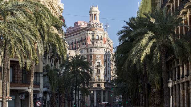 Imagen de la sede histórica del Banco de Valencia