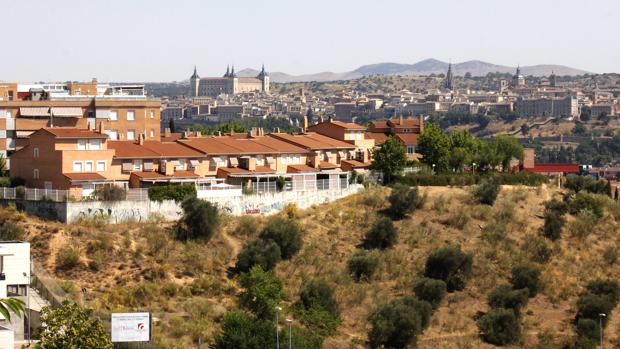 Panorámica de la ciudad de Toledo desde la zona norte