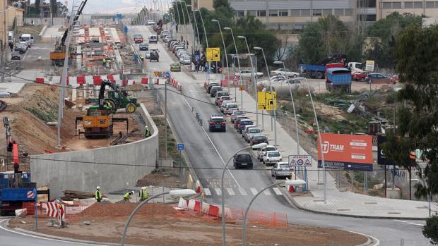 Imagen de la calle en la que se ha producido el suceso en Alicante