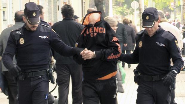 Imagen del detenido en Valencia