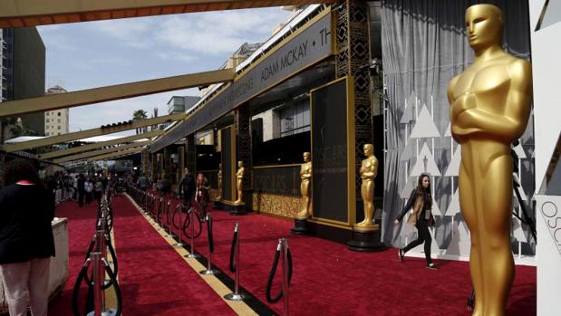 Alfombra roja de los Oscar, en Los Ángeles