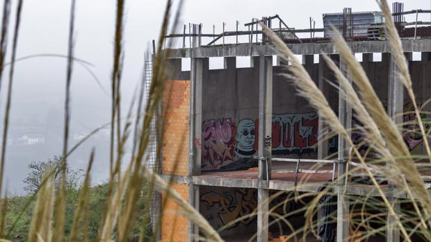 Las torres del Garañón, en estado de abandono