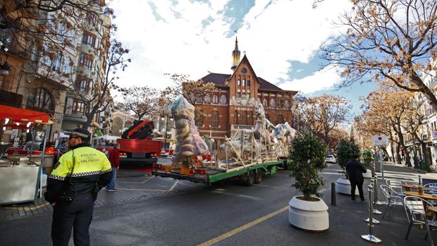 Imagen de archivo de la ubicación de a Falla de El Mercat