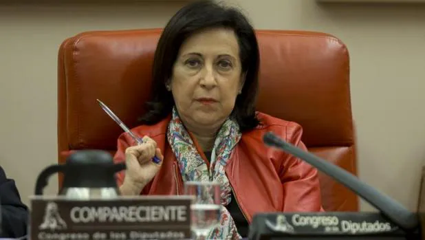 Margarita Robles en una imagen reciente en el Congreso