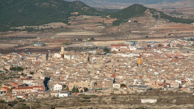 Vista aérea de Bullas