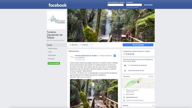 Página de Facebook «Turismo Diputación de Toldo»