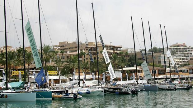 Imagen antigua de uno de los puertos mallorquines