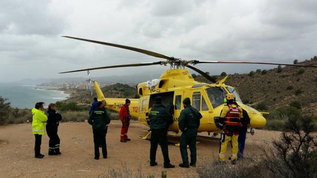 Imagen de archivo de un equipo de rescate del cuerpo de Bomberos de Alicante