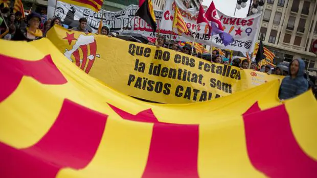 Imagen de archivo de una manifestación convocada por ACPV en Valencia