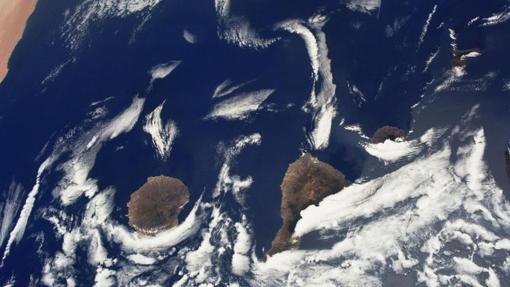 Diez espectaculares fotos de Canarias desde el espacio