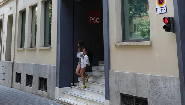 La sede del PSC, en la calle Nicaragua de Barcelona