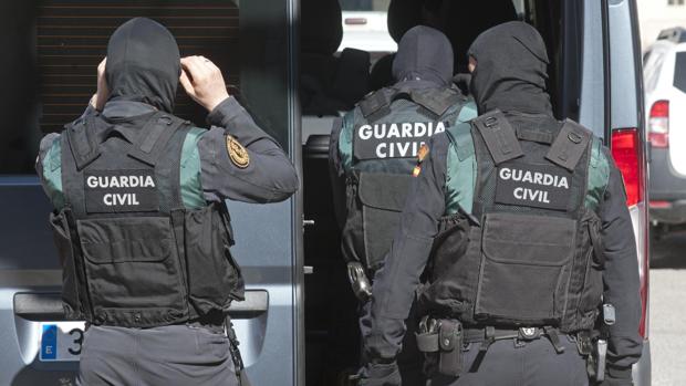 Imagen de archivo de agentes de la Guardia Civil