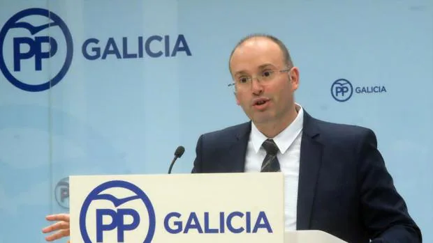 El secretario general del PPdeG, Miguel Tellado