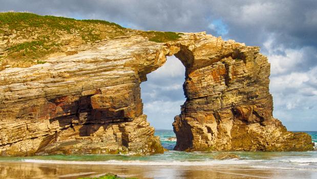 Playa de As Catedrais, en Ribadeo