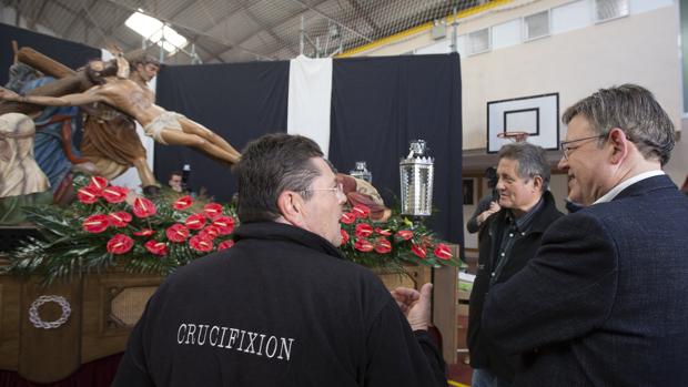 Imagen de Ximo Puig tomada el pasado Jueves Santo en el Canyamelar