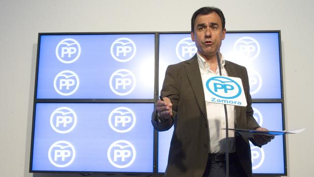 Fernando Martínez-Maillo, durante una rueda de prensa en Zamora