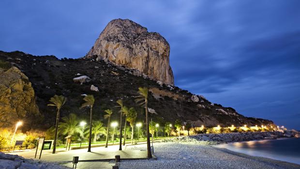 Imagen del Peñón de Ifach, en Calpe