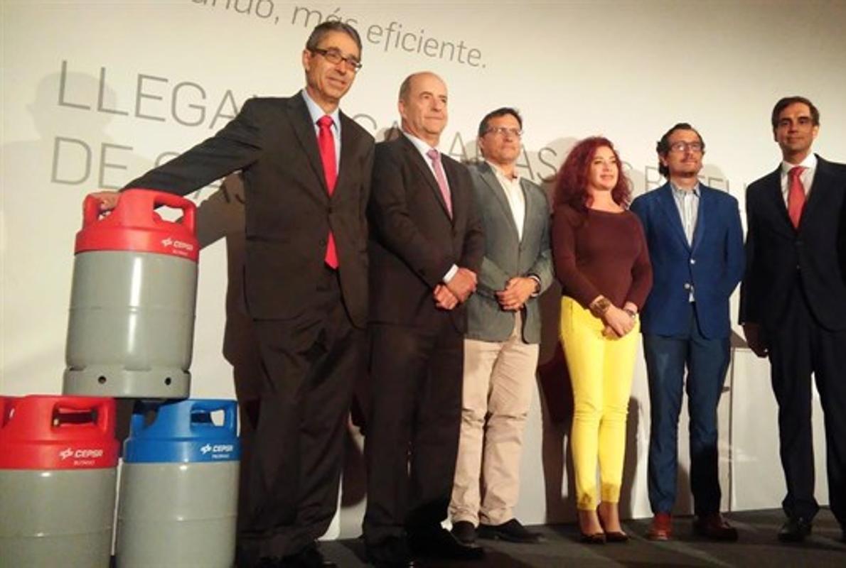 Acto de prensentación del nuevo producto de gas doméstico de Cepsa en Canarias