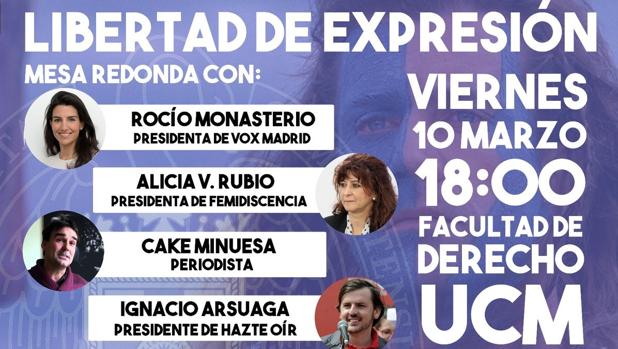 Vox denuncia al decano de Derecho por «boicotear» una conferencia sobre libertad de expresión»