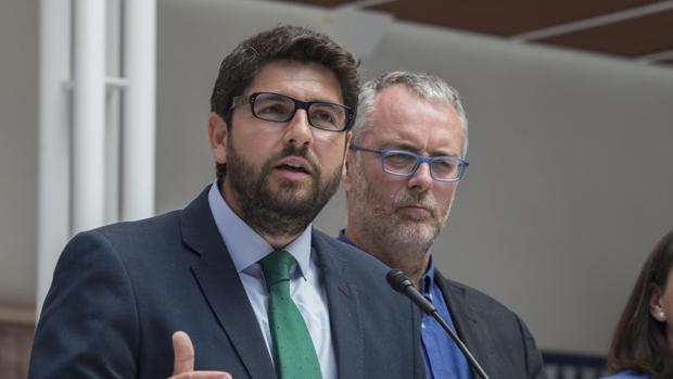 Fernando López Miras, candidato del PP a la presidencia de Murcia