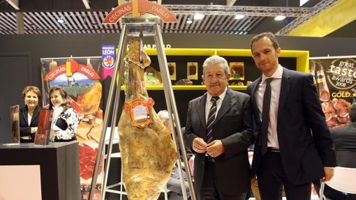 Cecinas Pablo, en una visita a Alimentaria, Barcelona, en una imagen de archivo