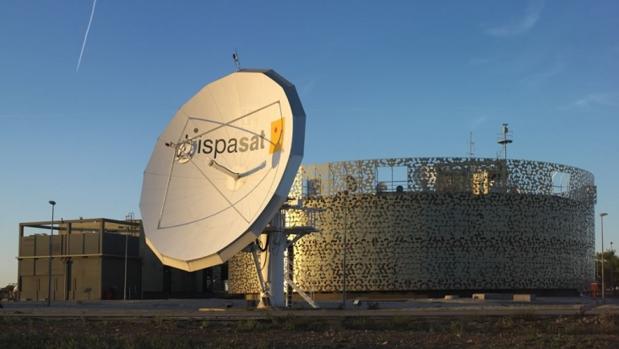 Centro de control del operador Hispasar, organizador del concurso