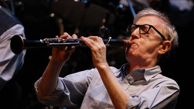 Woody Allen, durante una de sus actuaciones en España