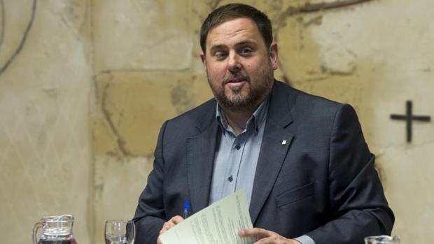 Oriol Junqueras, líder de ERC y vicepresidente de la Generalitat de Cataluña