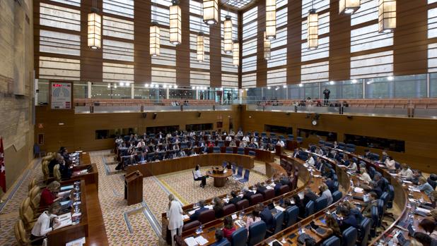 Pleno de la Asamblea de Madrid