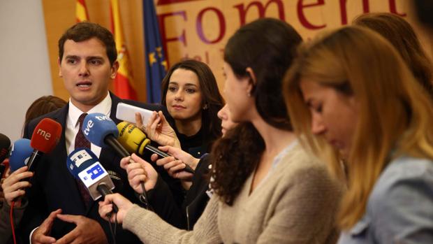 Albert Rivera, presidente de Ciudadanos