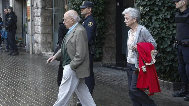 Jordi Pujol y Marta Ferrusola, en una imagen de archivo