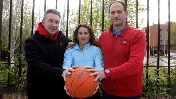 Fernando, Elena y Mauro, los tres impulsores del proyecto