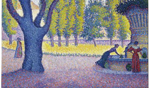 Saint-Tropez, Fontaine des Lices, de Signac