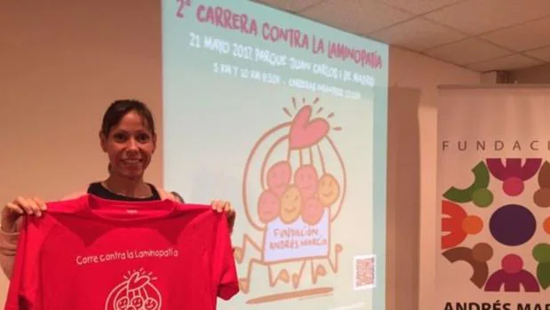 La atleta olímpica española Azucena Díaz participará en la carrera contra la laminopatía