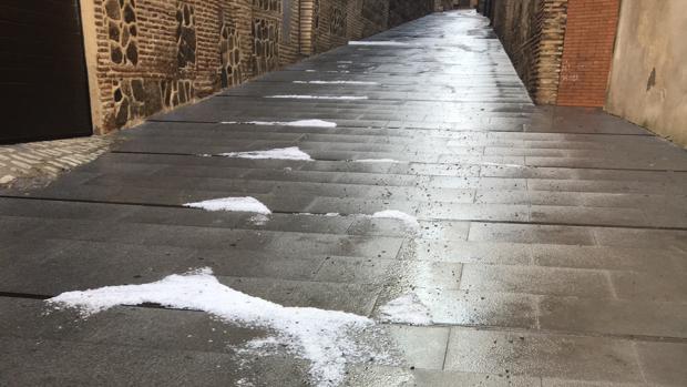 Una fuerte granizada despierta a Toledo