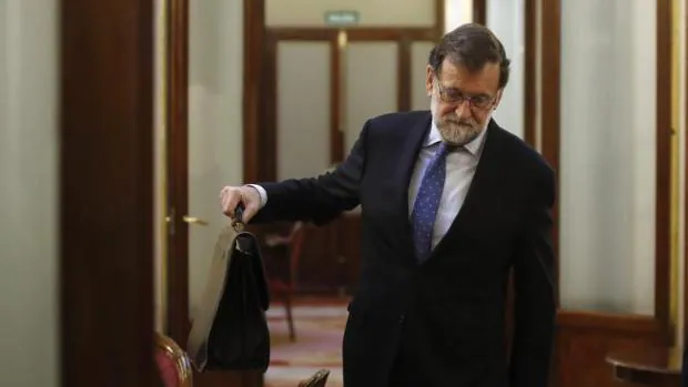 Rajoy, en el Congreso de los Diputados la semana pasada