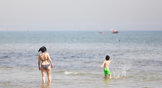 Imagen de la playa de Las Arenas de Valencia