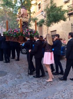 El Cristo de la Humildad, de procesión por los conventos de Toledo