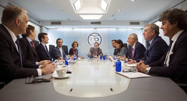 Mariano Rajoy ha presidido este lunes el Comité de Dirección del Partido Popular