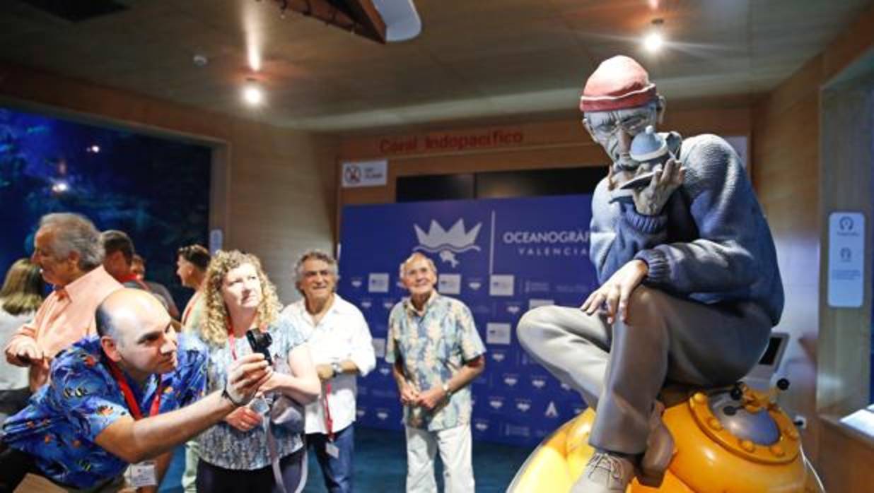 Imagen tomada este viernes en el Oceanogràfic