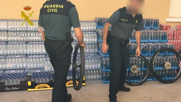 La Guardia Civil ha logrado dar con los autores y recuperar algo menos de la mitad de todo el material robado