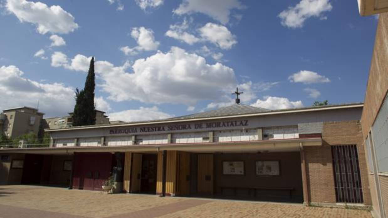 Exterior de la parroquia de Nuestra Señora de Moratalaz