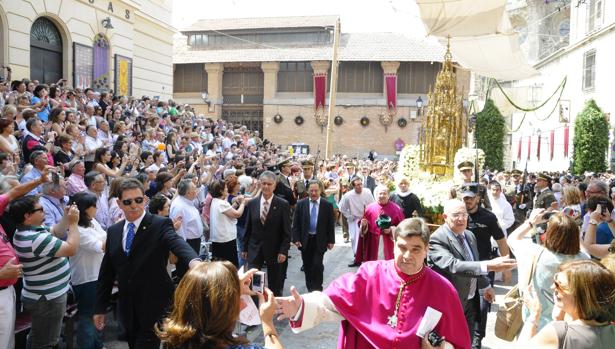 Procesión del Corpus Christi por las calles de Toledo