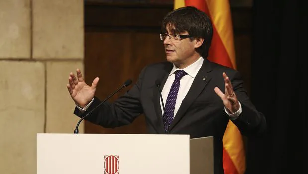 Carles Puigdemont, presidente de la Generalitat